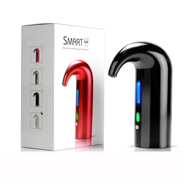 Electric Wine Decanters Smart Wine Pourer USB Charging Auto Drinks Dispenser Quick Automatic Red Wine Aerator Supplies Bar Tools from PriceLows™