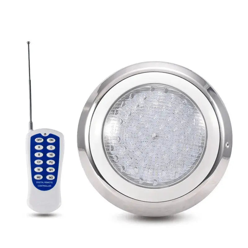 Stainless Steel Ip68 Led Swimming Pool Light 20W30W 40W 50W 60W Silver Waterproof Lamps Underwater Lights AC12V RGB Piscina Lamp from PriceLows™