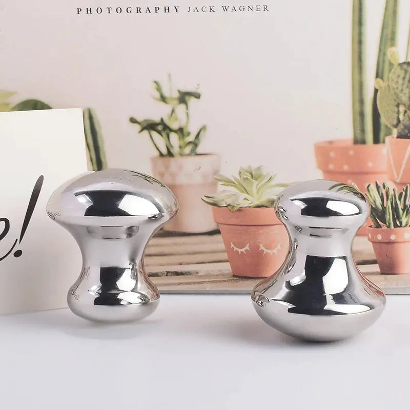 Mushroom Massager | 304 Stainless Steel | Face Back Massage Tool