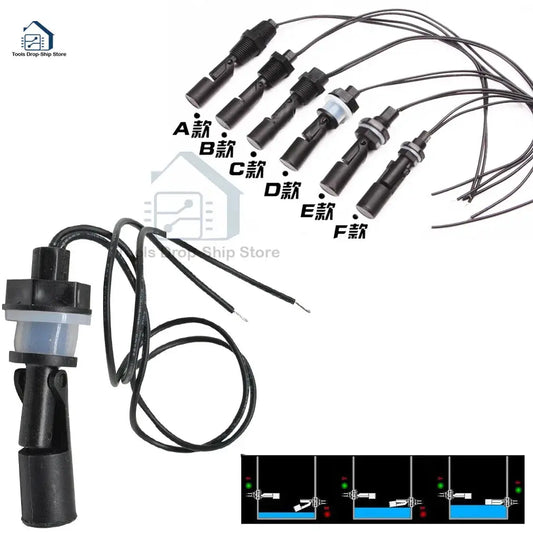 Horizontal Float Sensor Switch Side Mount Liquid Water Level Sensor Controller Automatic Water Pump switch Aquarium Tank Pool from PriceLows™