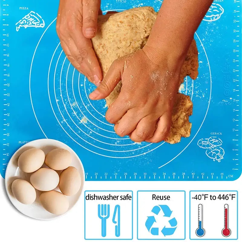 Silicone Baking Mat | Reusable Non-Stick Pad | Eco-Friendly | One Size