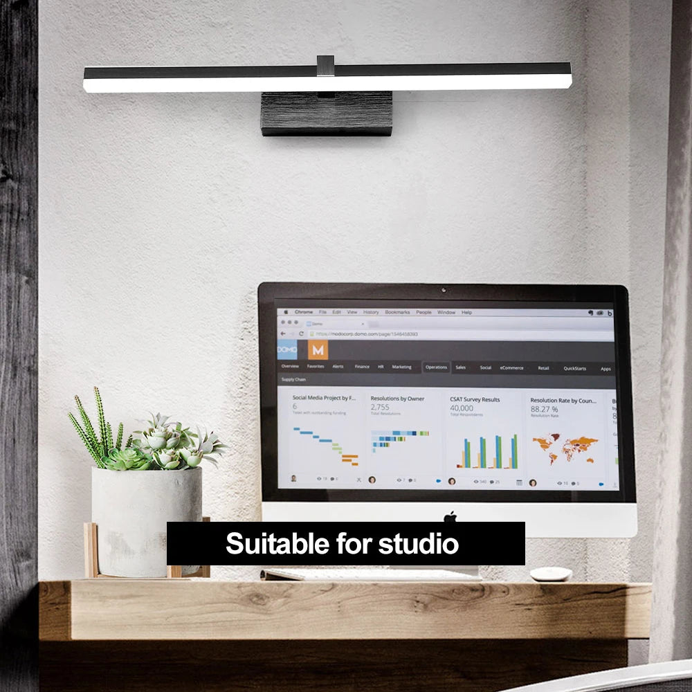 LED Wall Light | 8W | Aluminum | Black, Gold, Silver