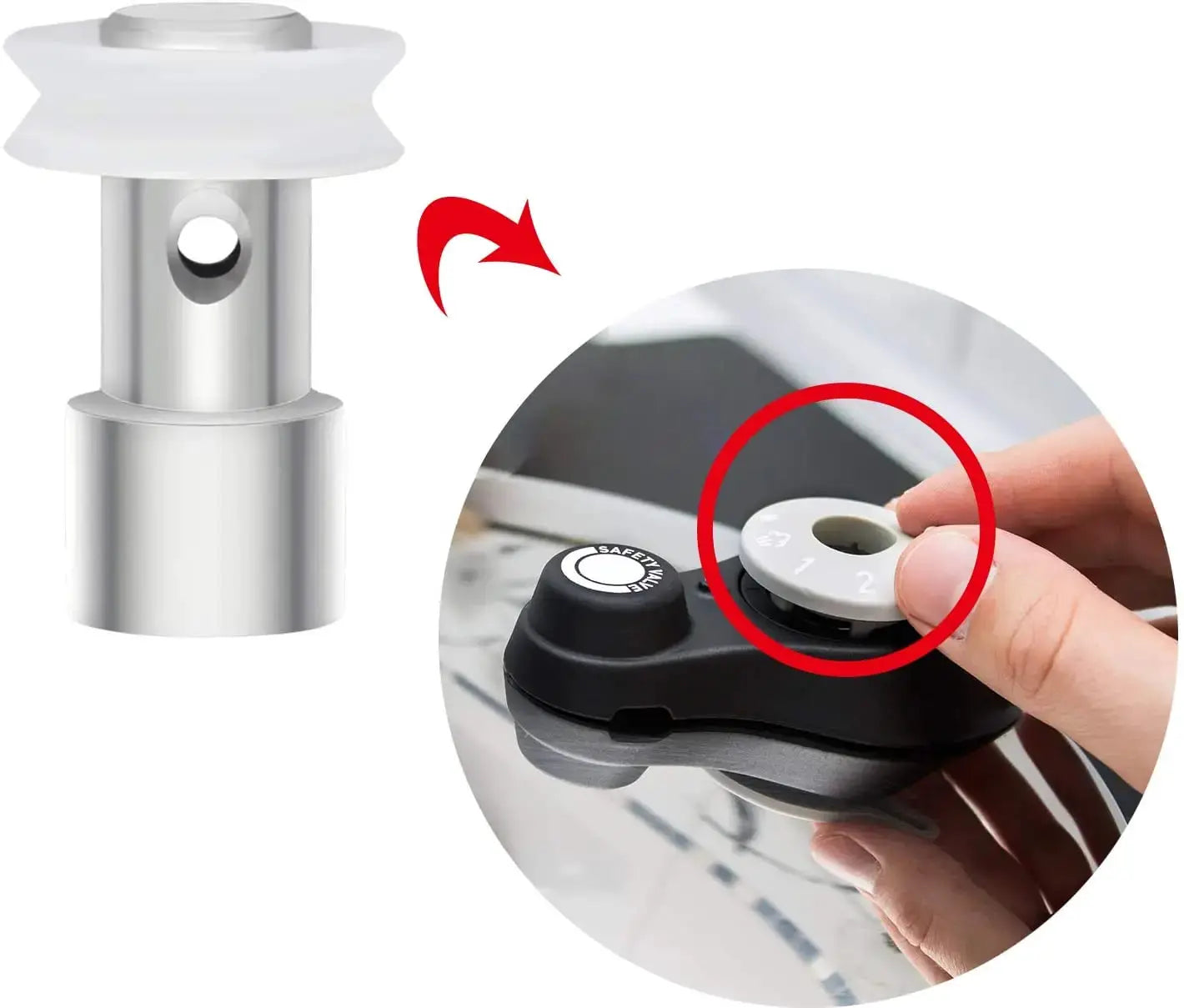 Instant Pot Float Valve Kit | 5pcs | Floater Sealer | XL YBD60-100 PPC780 PPC770