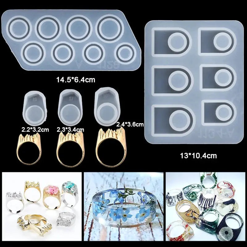Resin Jewelry Making Kit | Dried Flowers Foil Earring Necklaces