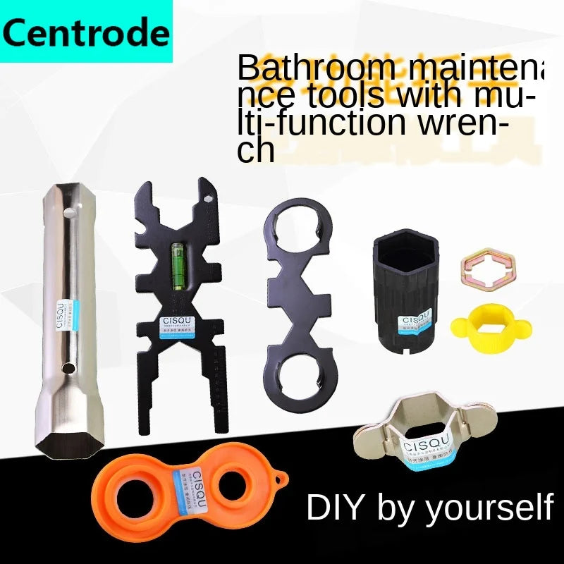 Drain Wrench | Faucet And Toilet Tool | Multi Function Socket Wrench