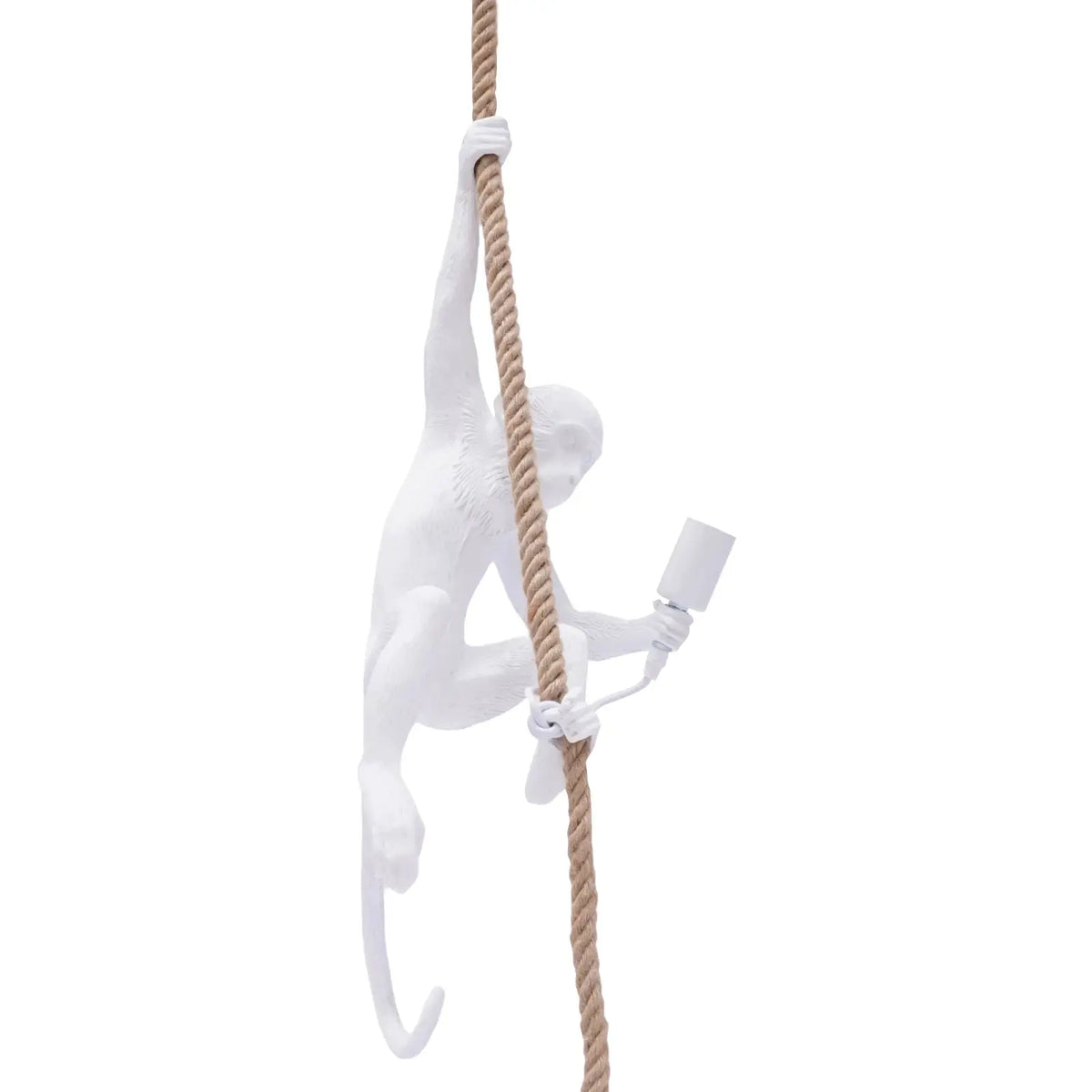 Vintage Resin Hemp Rope Monkey Pendant Light Chandelier Industrial Retro Edison Ceiling Pendant Lamp Fixture E27 for Bedrooms from PriceLows™