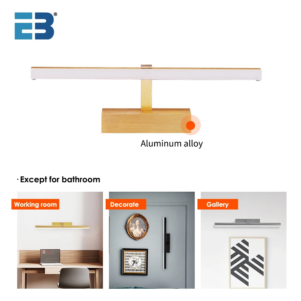LED Wall Light | 8W | Aluminum | Black, Gold, Silver