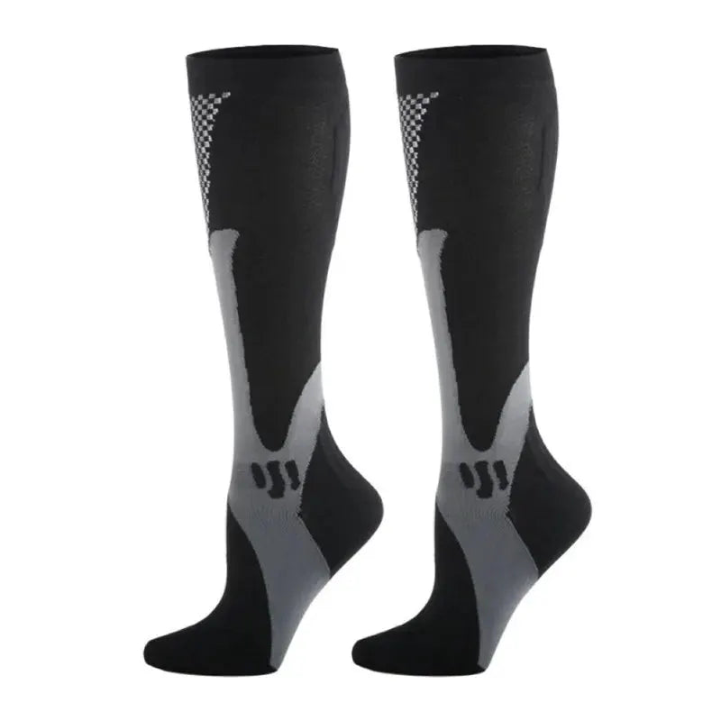 Compression Socks | Varicose Vein Relief | Diabetic Support | Unisex Nylon