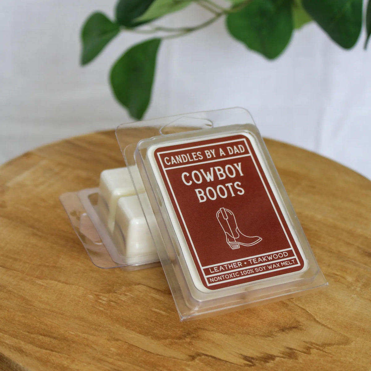Premium Wax Melt | Cowboy Boots Leather | Smoky Wood Fragrance