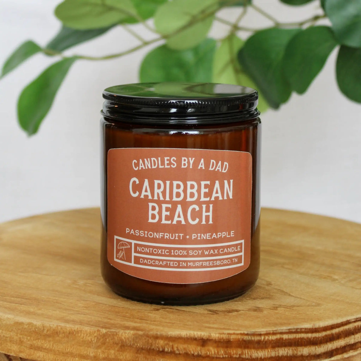 Scented Candle | Caribbean Beach Citrus Blend | 7 Oz Jar