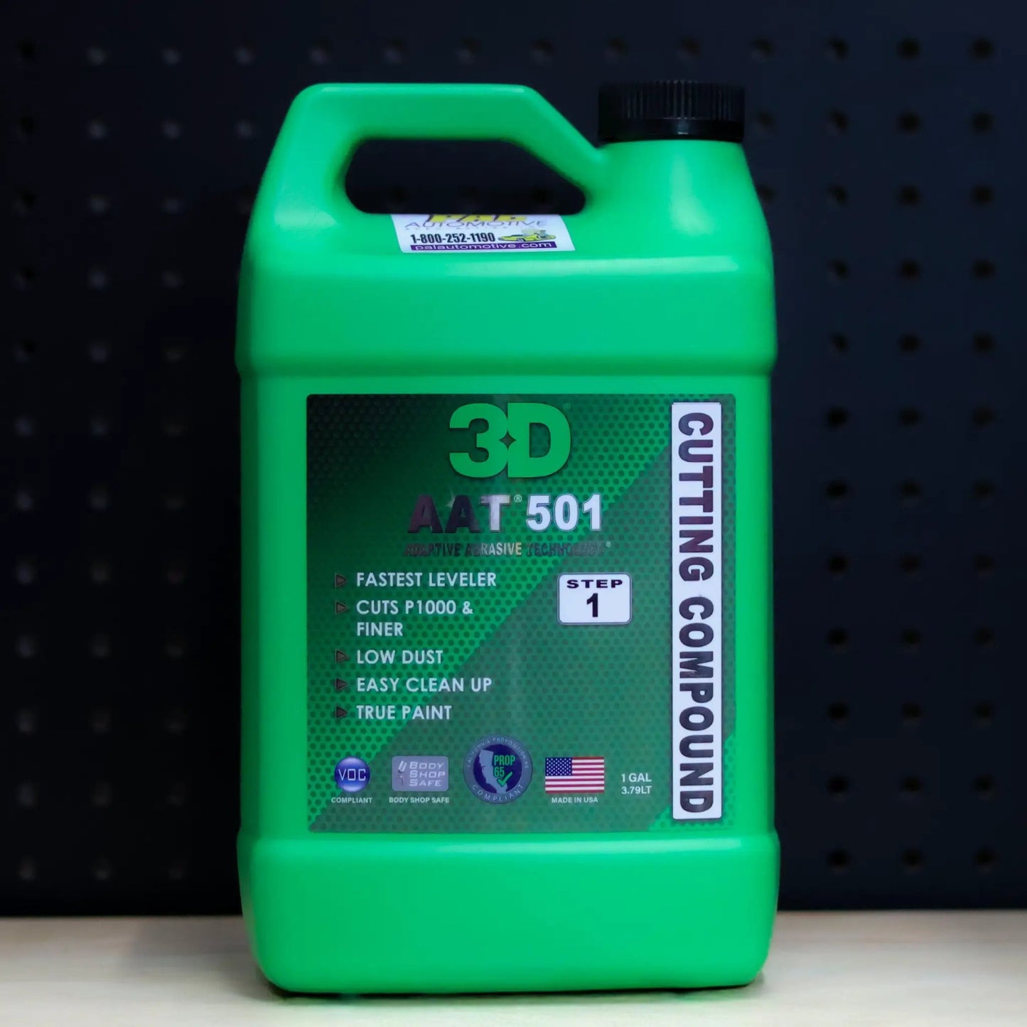 3D 501 AAT RUBBING COMPOUND GALLON from PriceLows™
