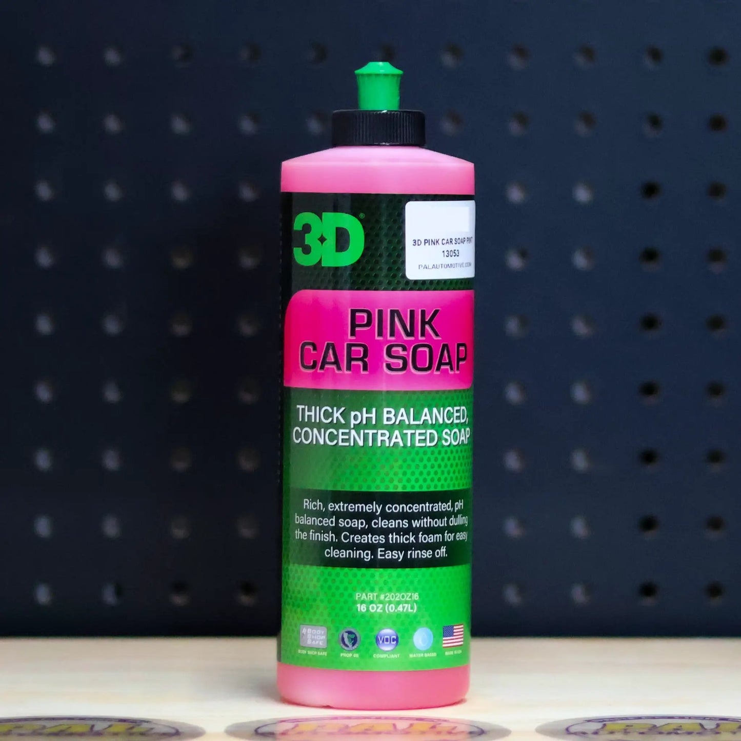 3D PINK CAR SOAP PINT from PriceLows™
