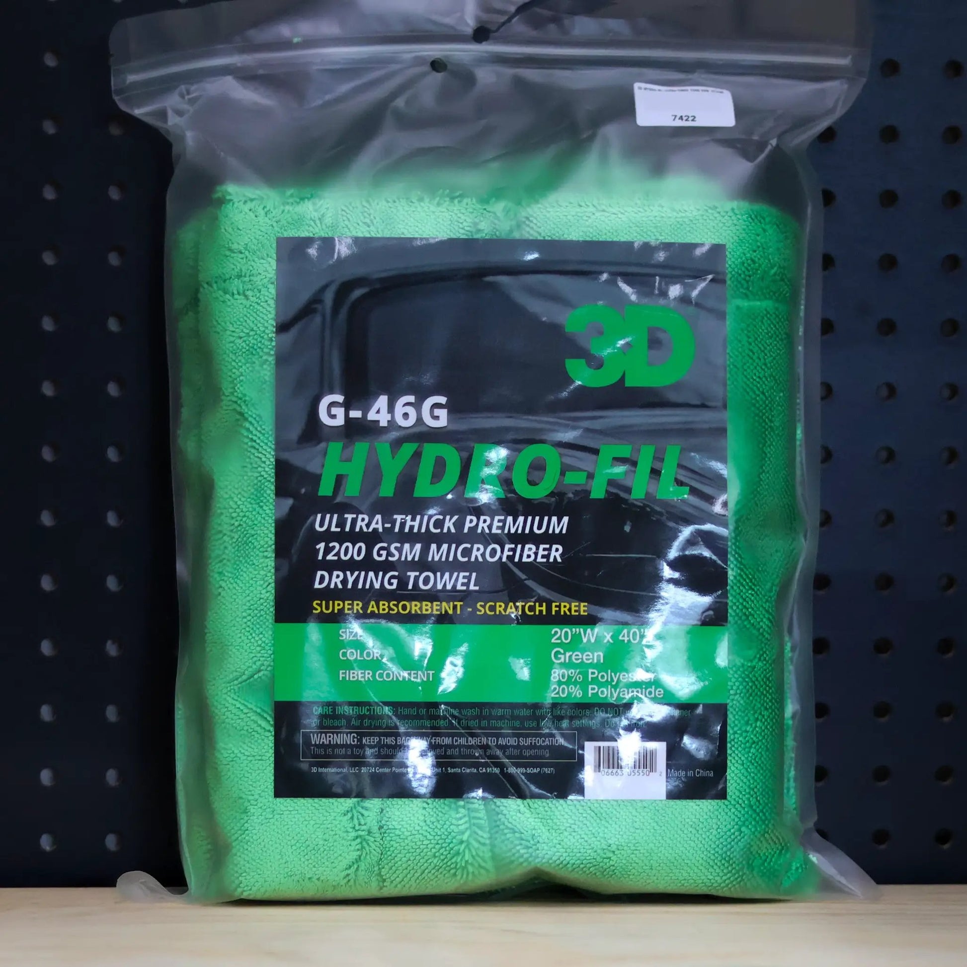 3D HYDRO-FIL Ultra-Thick 1200 GSM 20X40 G-46G from PriceLows™