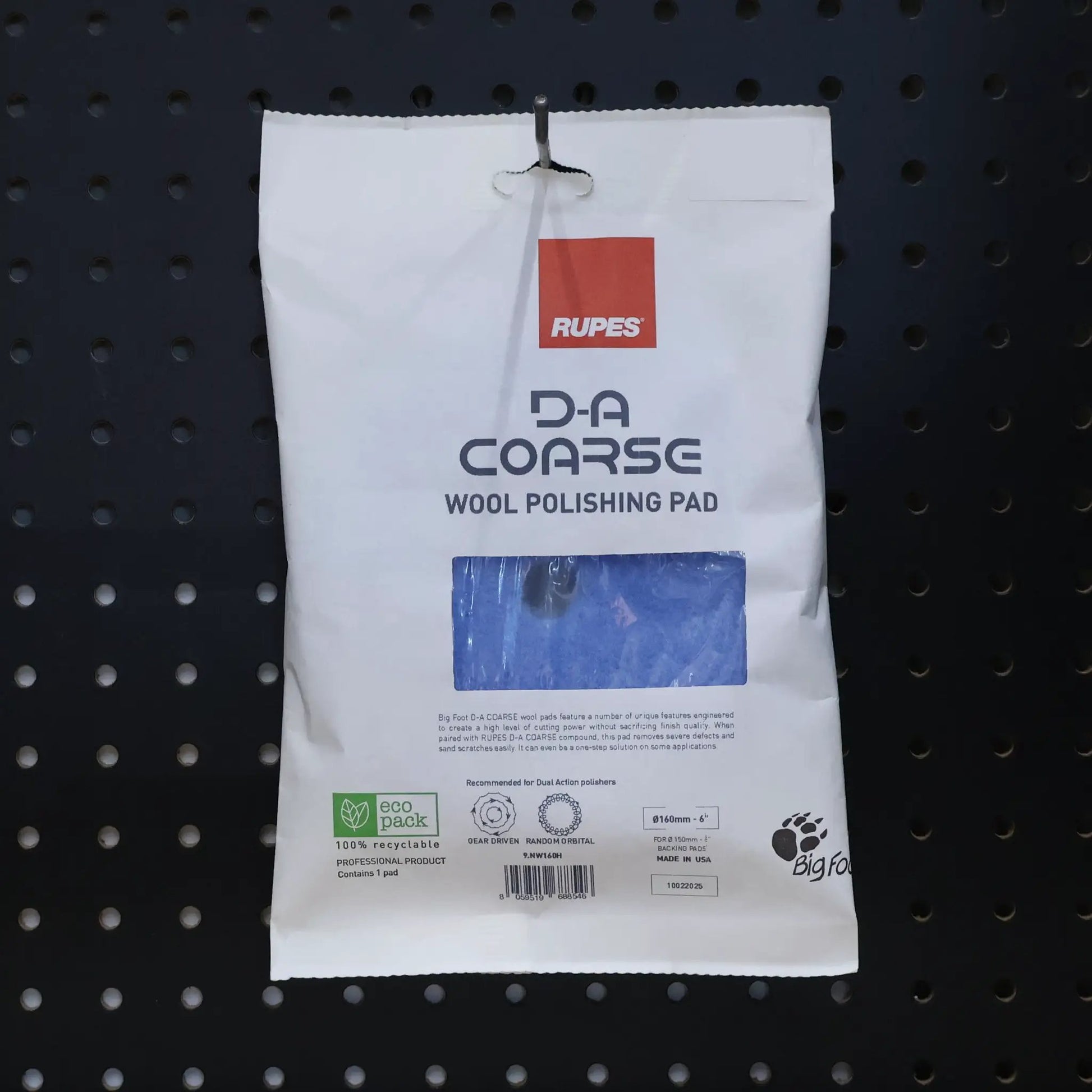 D-A COARSE Wool Polishing Pad 6" NEW VERSION from PriceLows™