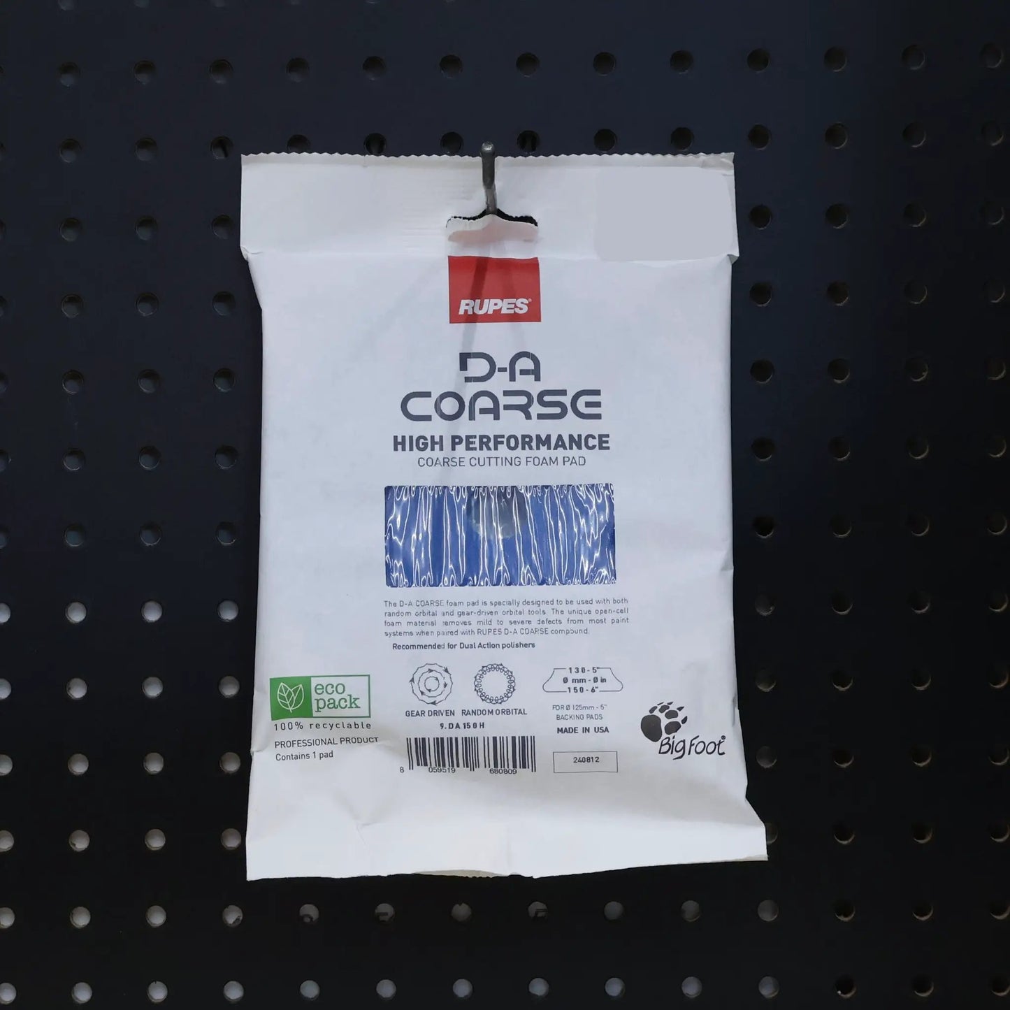 PAD, RUPES DA150H DA COARSE 5" BLUE from PriceLows™