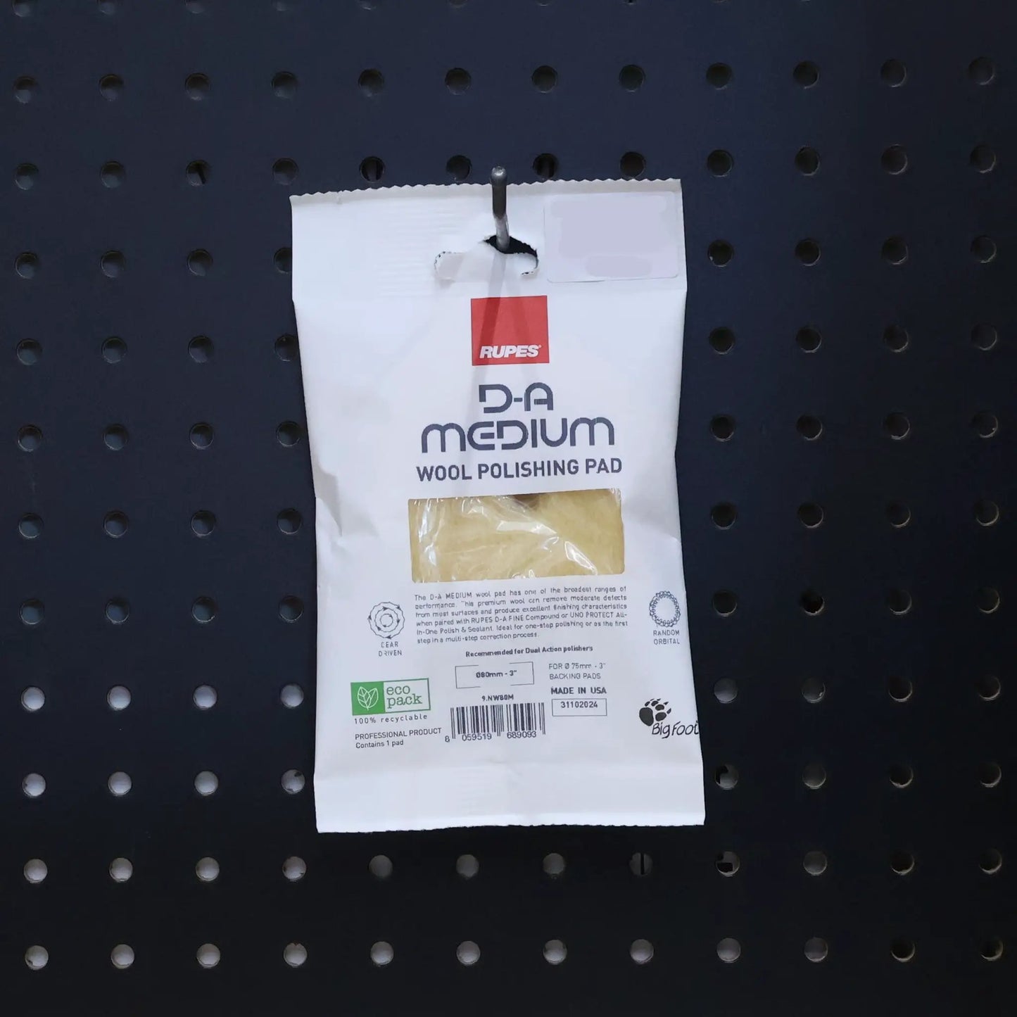 RUPES 9.NW80M DA WOOL YELLOW 3' from PriceLows™
