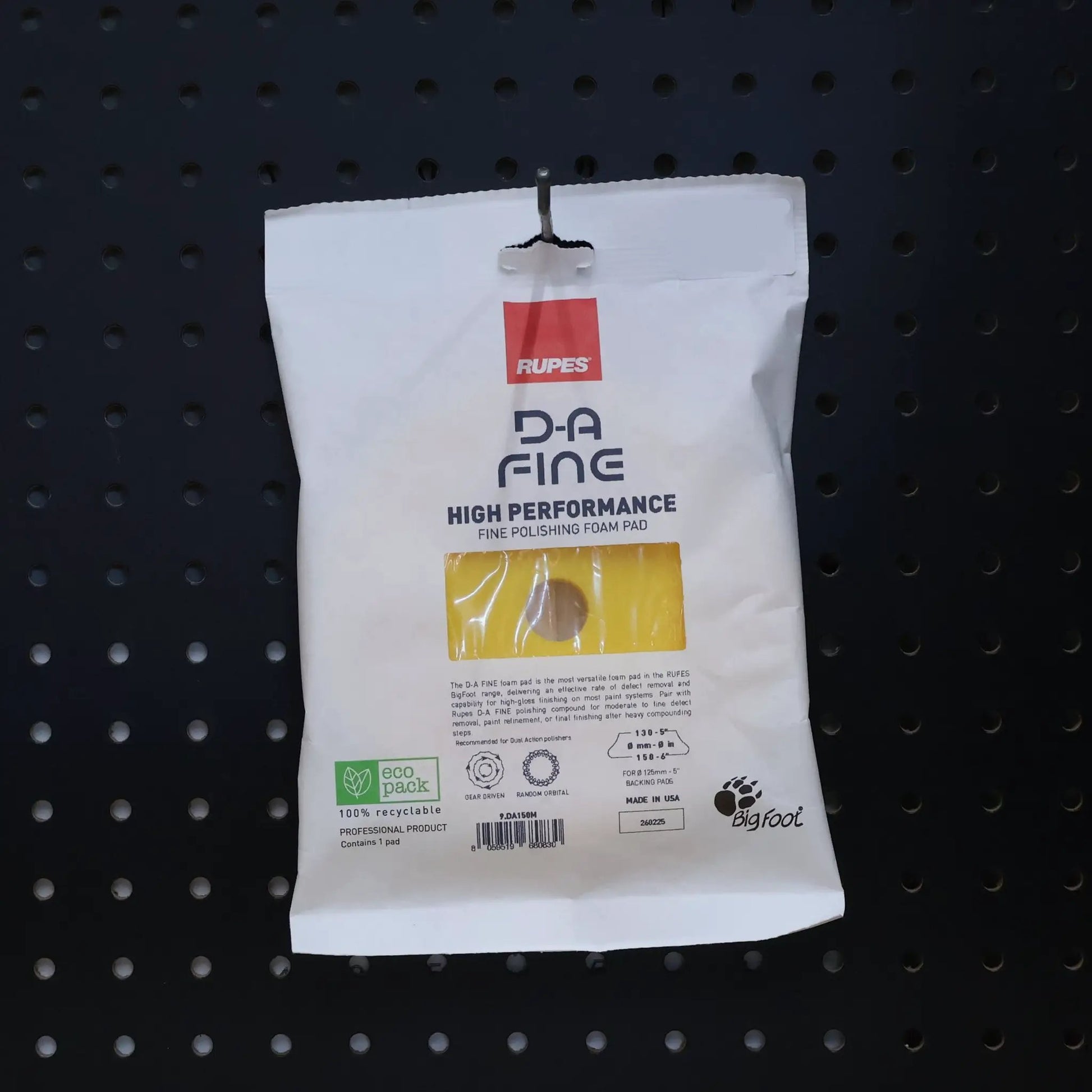 PAD, RUPES DA150M DA 5" YELLOW from PriceLows™