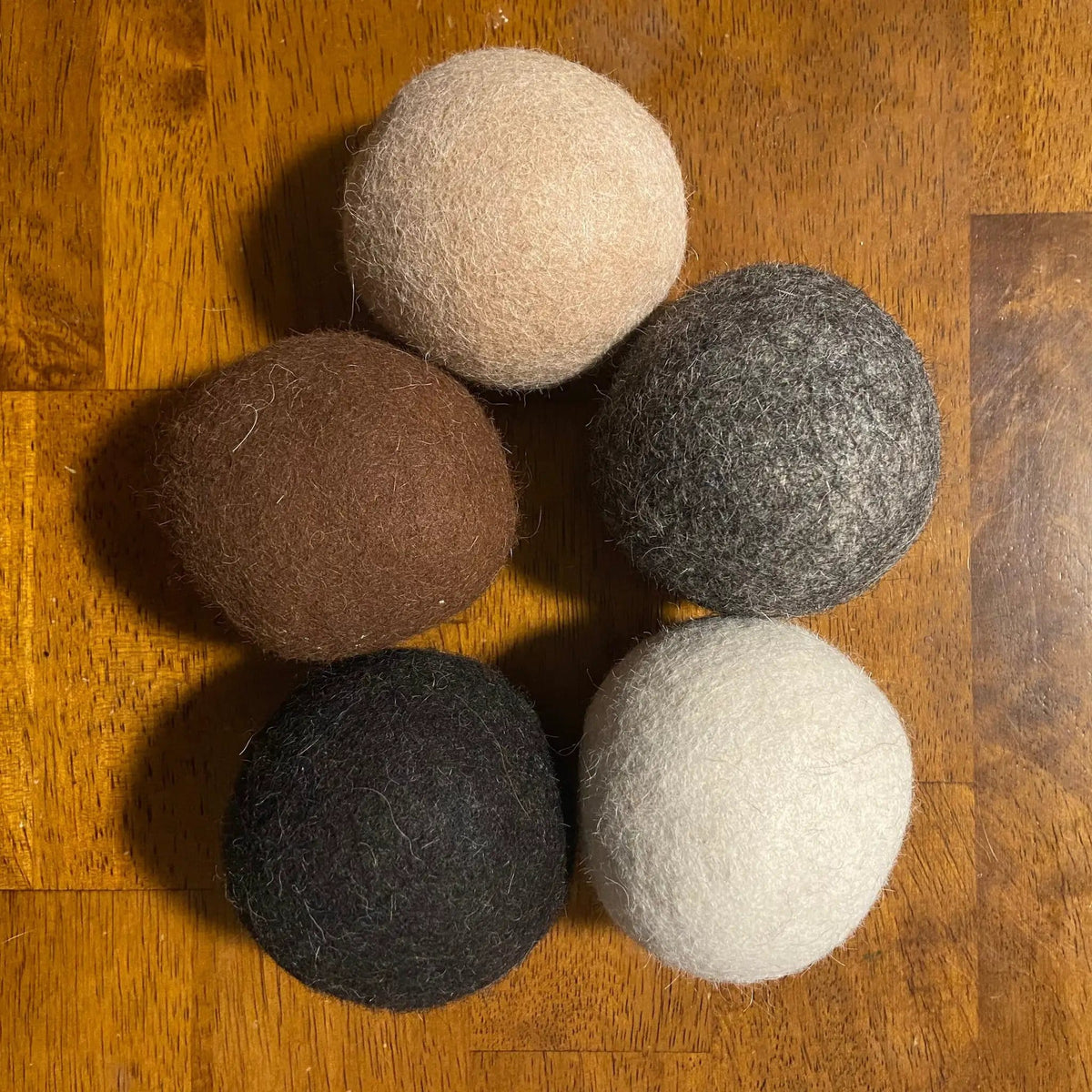 Locally Sourced Alpaca Wool Dryer Balls (Pack of 3) | Wool | Home Use | Home