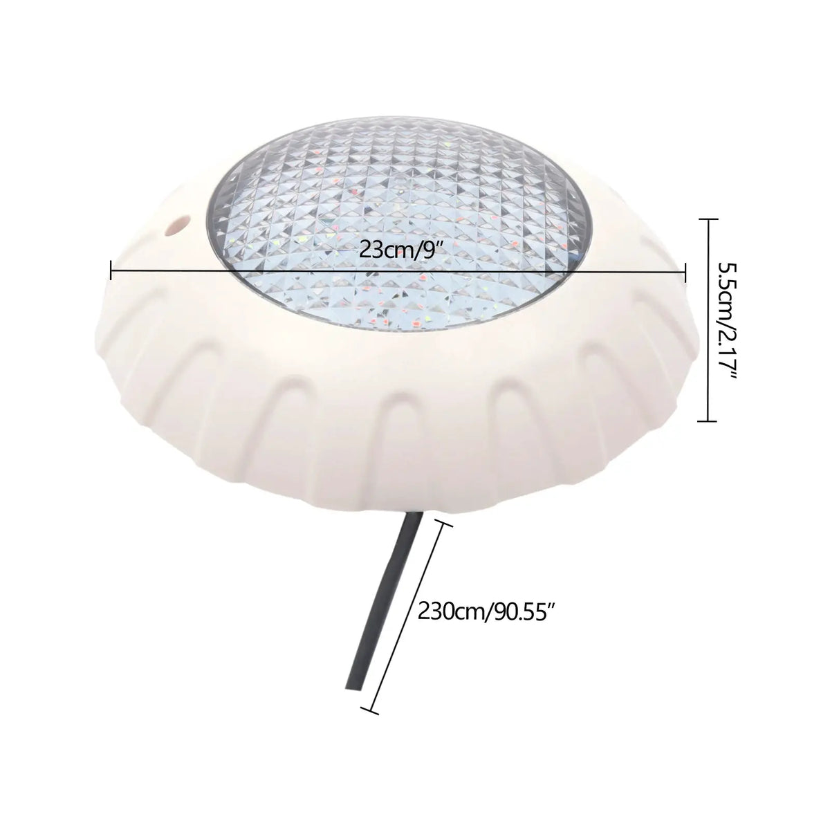 38W 12V LED Pool Lights Underwater RGB Swimming Light IP68 Waterproof Lamp Spa 3800lm from PriceLows™
