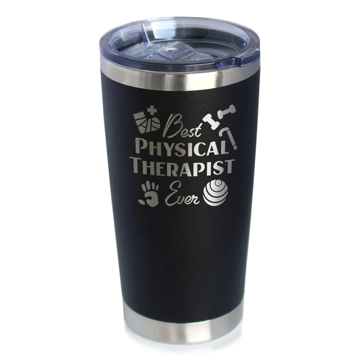 Coffee Tumbler | Double Wall Vacuum Insulated | Sliding Lid | 20 Oz