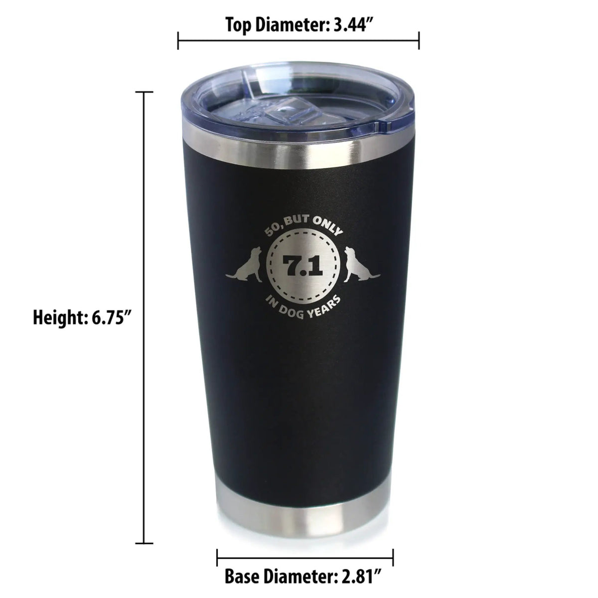 Stainless Steel Coffee Tumbler | Double Wall Vacuum Insulated | 20 Oz