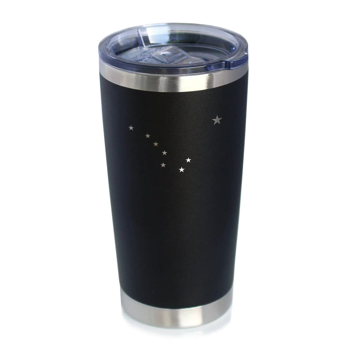 Insulated Coffee Tumbler | 20 oz Stainless Steel | Sliding Lid | Flag of Alaska