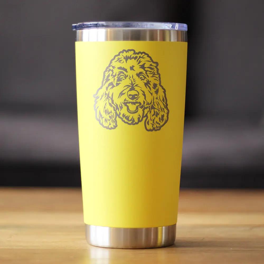 Insulated Coffee Tumbler | Stainless Steel | Golden Doodle | 20oz