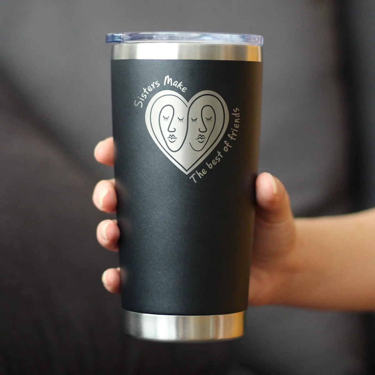 Insulated Coffee Tumbler | 20oz | Stainless Steel | Sliding Lid