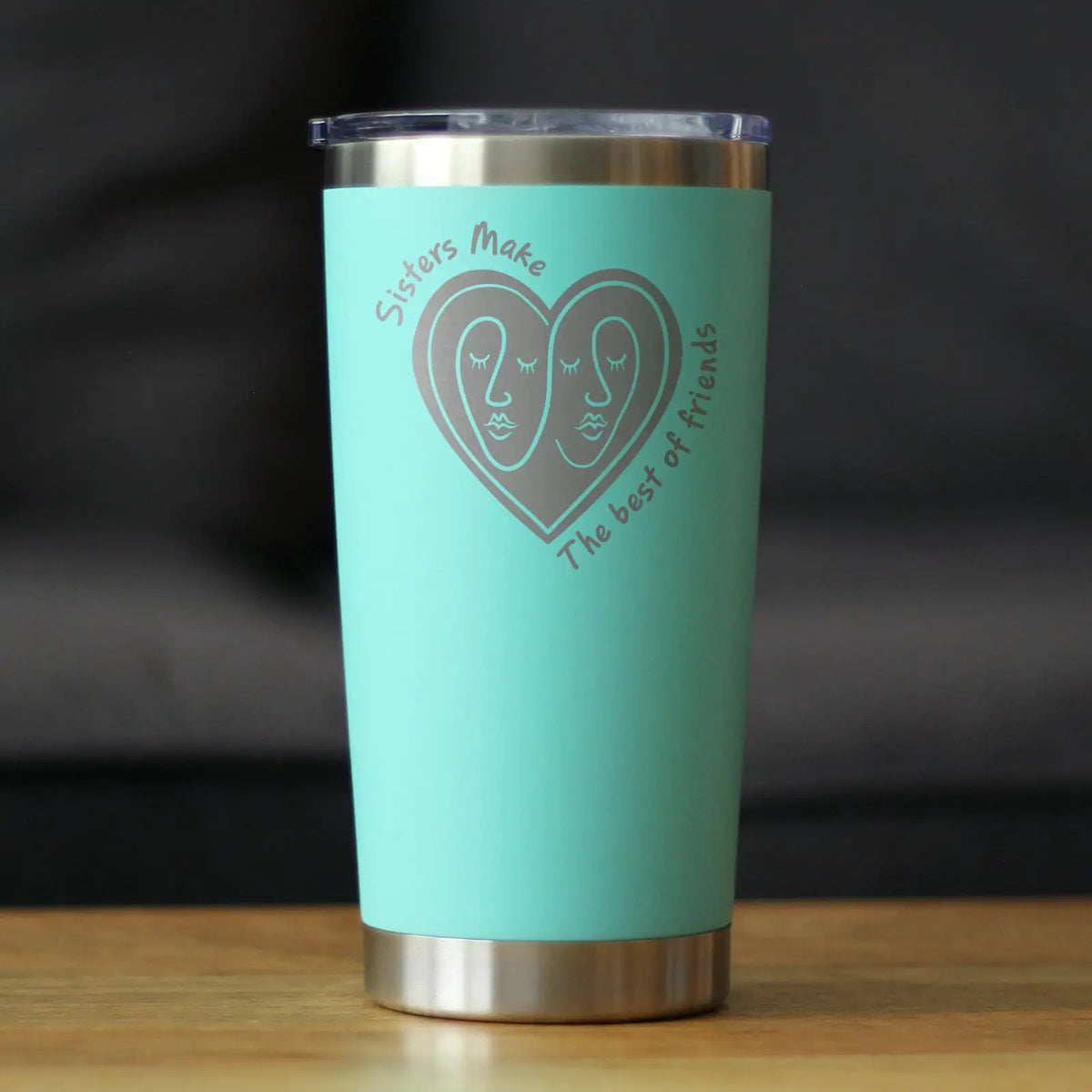 Insulated Coffee Tumbler | 20oz | Stainless Steel | Sliding Lid