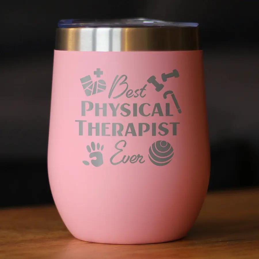 Wine Tumbler | 12oz Stainless Steel | Double Wall Insulated | Sliding Lid
