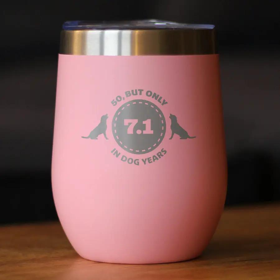 Stemless Wine Tumbler | Double Wall Insulated | Sliding Lid | 12 Oz