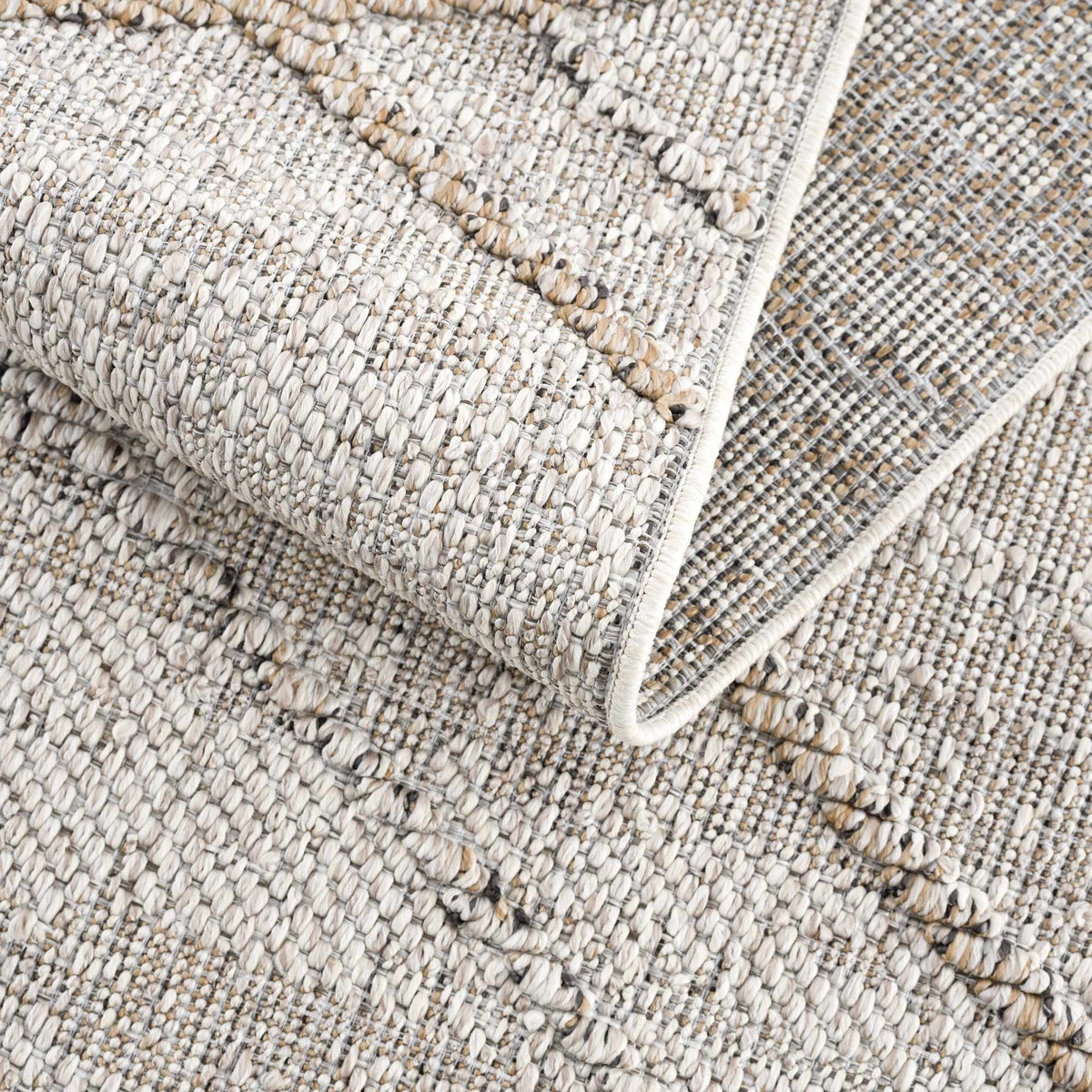 Baqer Bone & Tan Area Rug from PriceLows™