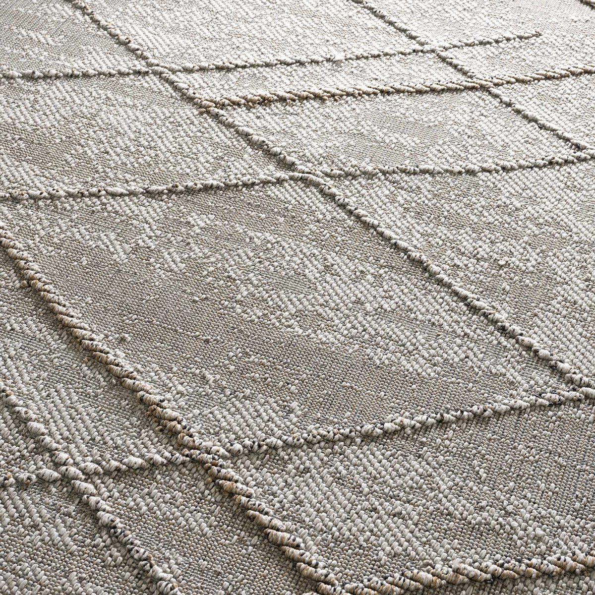 Baqer Bone & Tan Area Rug from PriceLows™