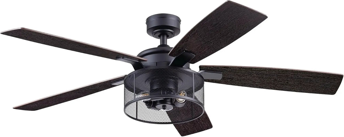IndustrialStrength 52 Inch Ceiling Fan With LED Light from PriceLows™
