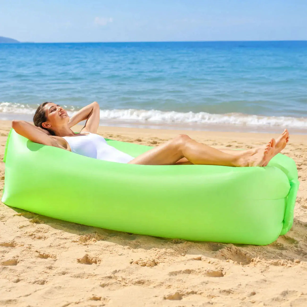 Inflatable Couch | Portable Single Seat | PriceLows™