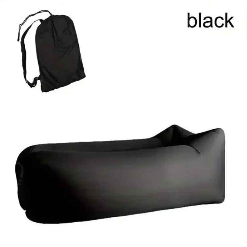 LUSQI Inflatable Lounger Air Sofa Extra Thick Foldable Couch For Outdoor Camping Beach Patio Quick Inflation Home Furniture from PriceLows™
