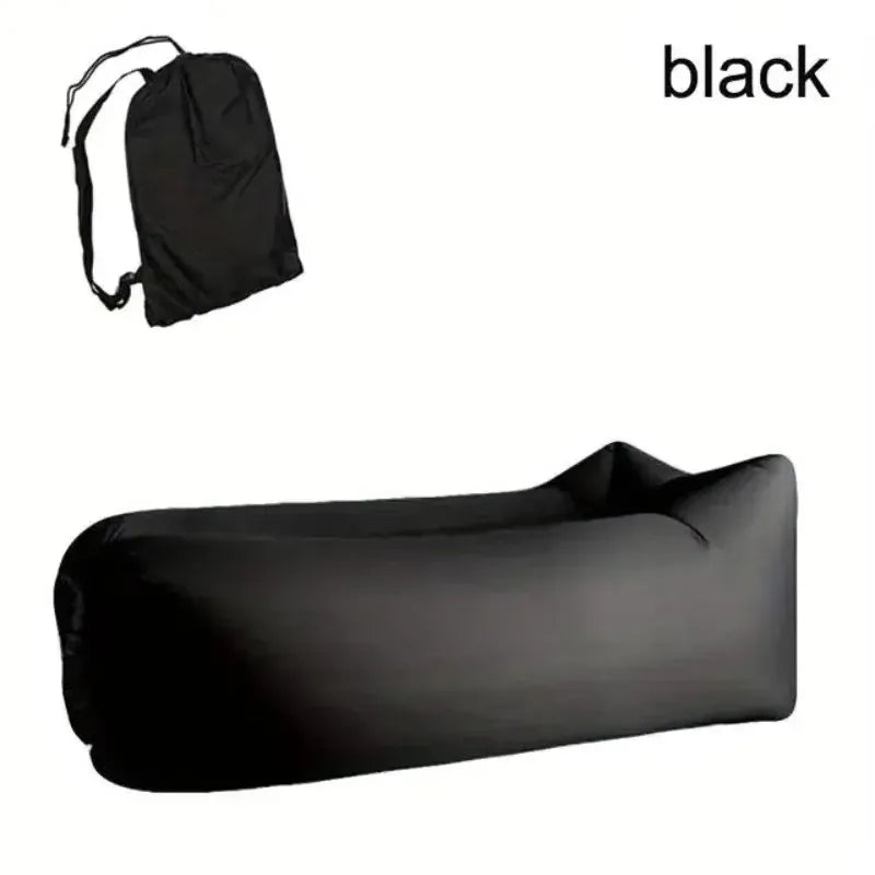 LUSQI Inflatable Lounger Air Sofa Extra Thick Foldable Couch For Outdoor Camping Beach Patio Quick Inflation Home Furniture from PriceLows™