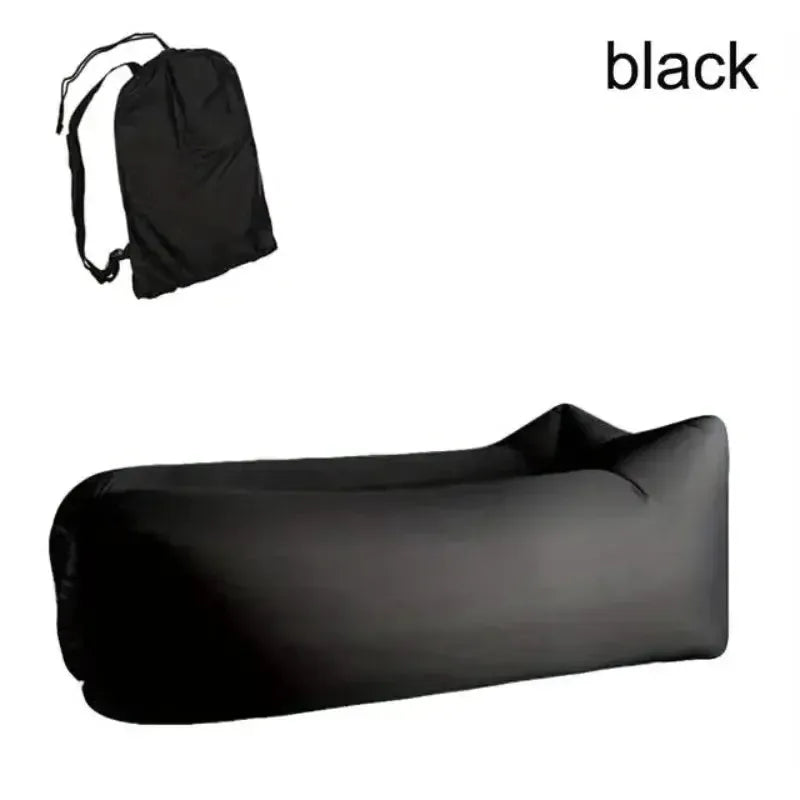 Inflatable Lounger Air Sofa Extra Thick Foldable Couch For Outdoor Camping Beach Patio Quick Inflation Home Furniture from PriceLows™