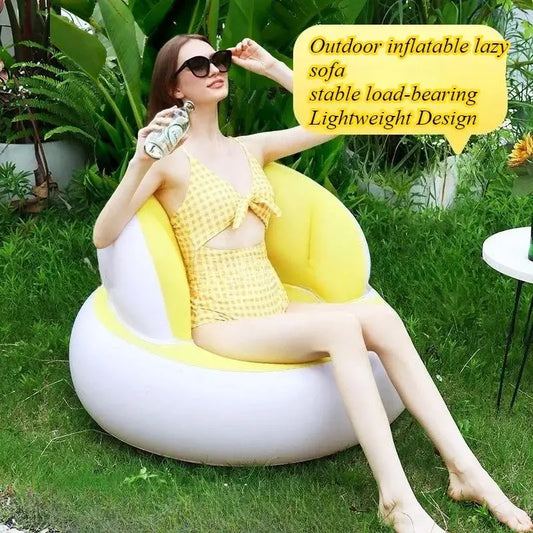 Inflatable Single Sofa | PVC Material | PriceLows™