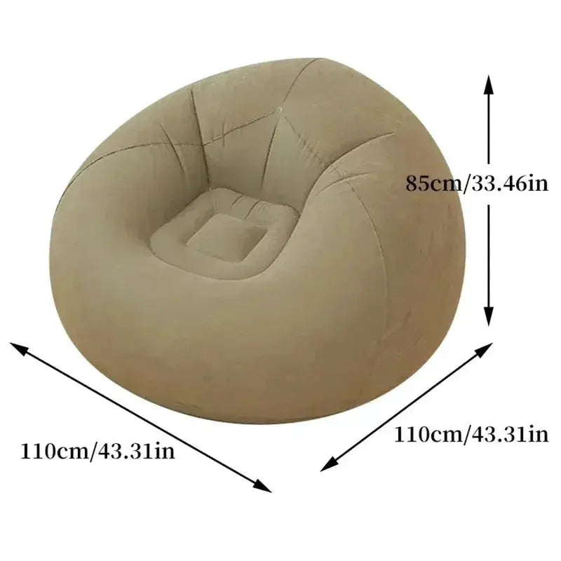 Inflatable Sofa Chair | PVC Lounger | Indoor Outdoor Use | Large from PriceLows™