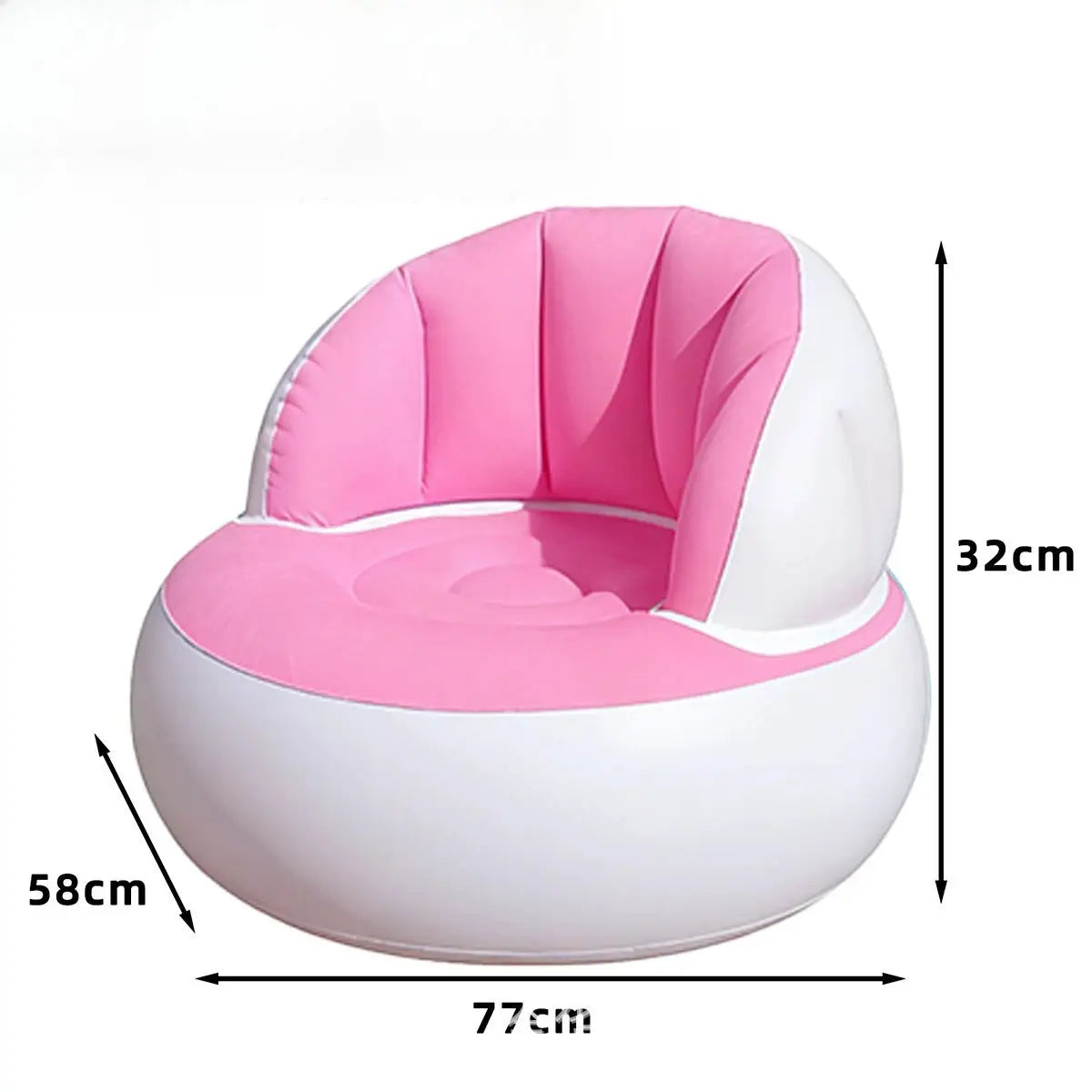 Inflatable Double Sofa, Flocking Inflatable Sofa, Double Inflatable Lazy Sofa Outdoor Sofa Foldable Outdoor Sofa from PriceLows™