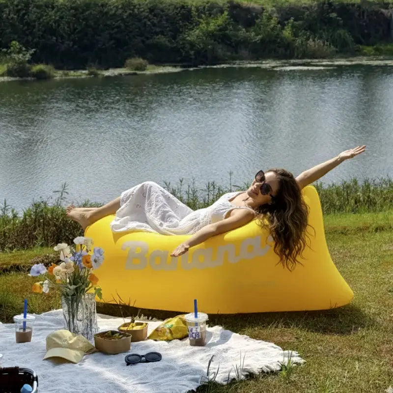 Inflatable Sofa | Waterproof Portable | PriceLows™