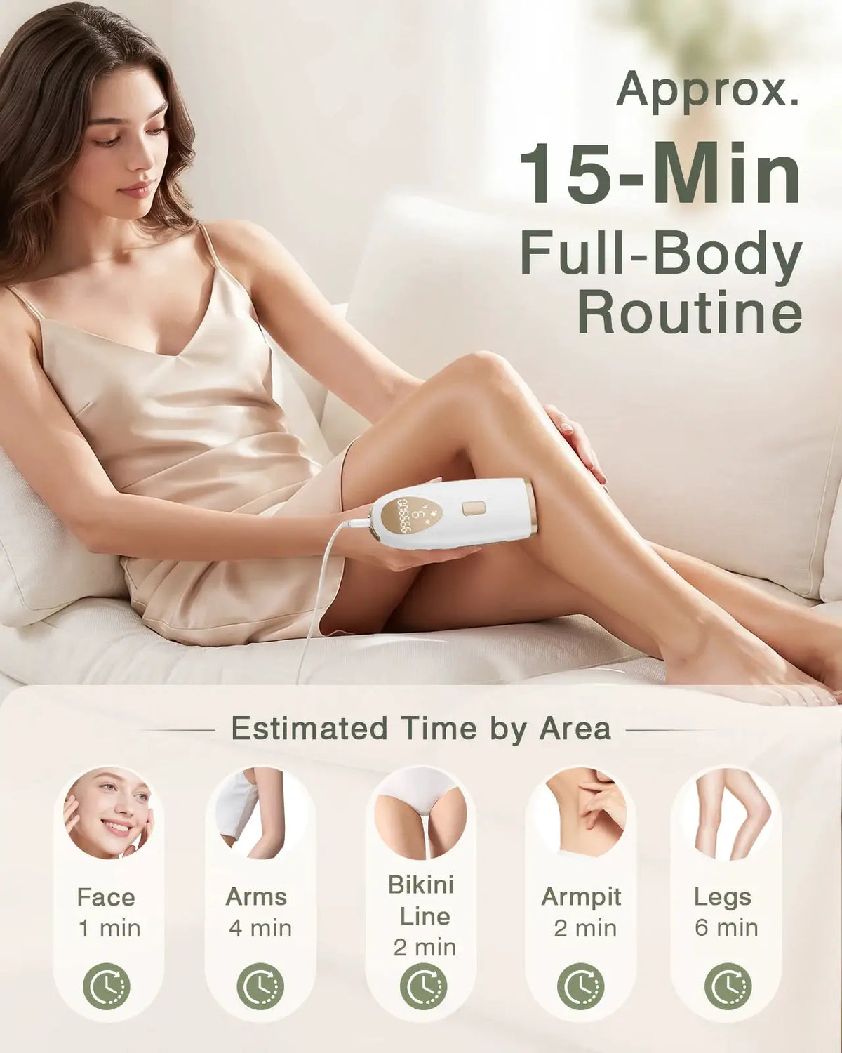 Ipl Hair Removal Device | 999k Flashes Ice Cooling | PriceLows™