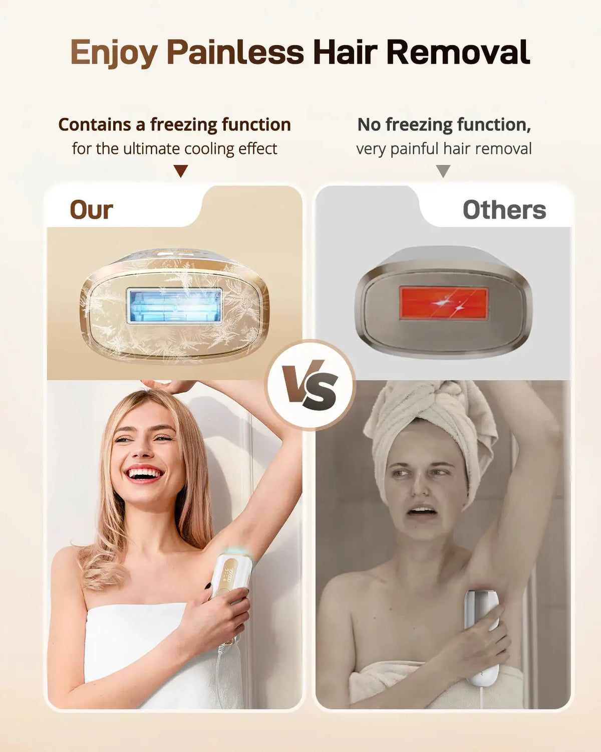 Ipl Hair Removal Device | Ice Cooling And 16j | PriceLows