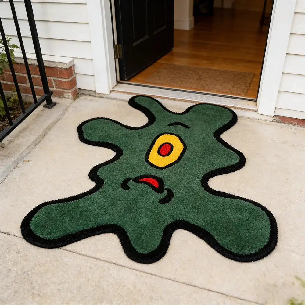 Irregular Area Rug | Washable Fleece | PriceLows™