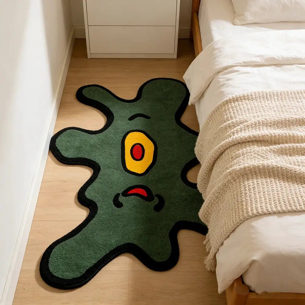 Irregular Area Rug | Washable Fleece | PriceLows™