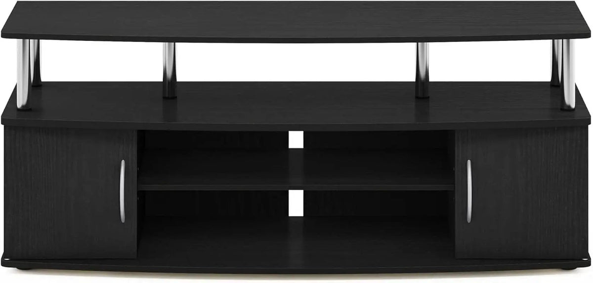 JAYA Entertainment Stand For 55 Inch TV Americano Chrome from PriceLows™