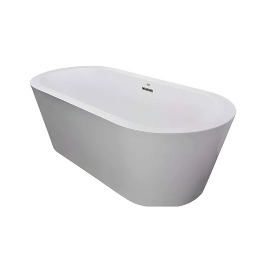 Jacuzzi Celeste 70-Inch Freestanding Ergonomic Soaking Tub | 70 Inch | Bathtub | Bathroom