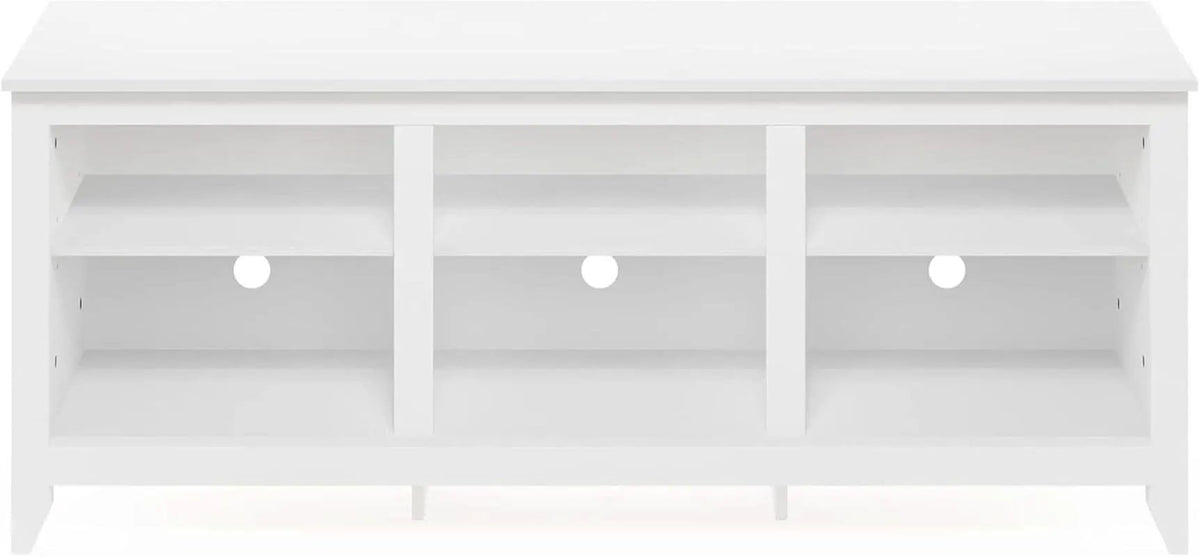 Jensen 65 Inch White Entertainment Center With TV Stand from PriceLows™