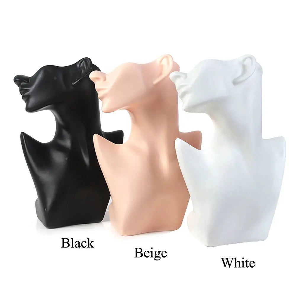 Jewelry Mannequin Bust | Integrated Earring Rack | PriceLows™